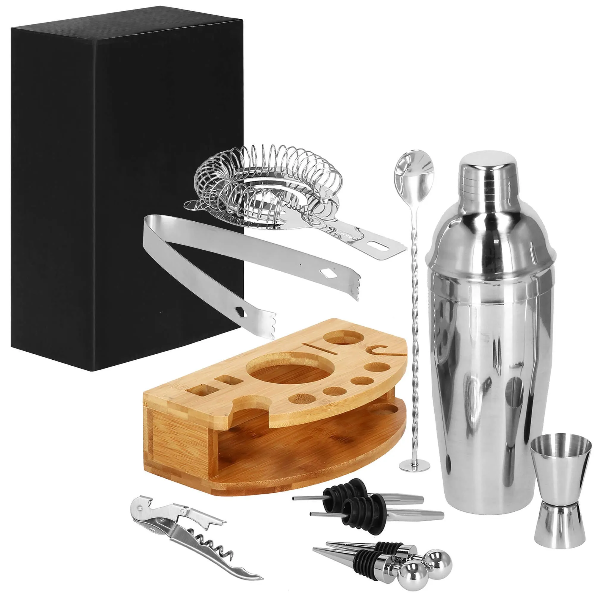 set za pića za barmene, shaker 750 ml, 12 dijelova - slika 6