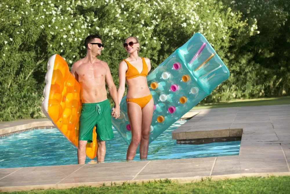 bestway zračni madrac za plivanje plavi 188 x 71 cm - slika 4
