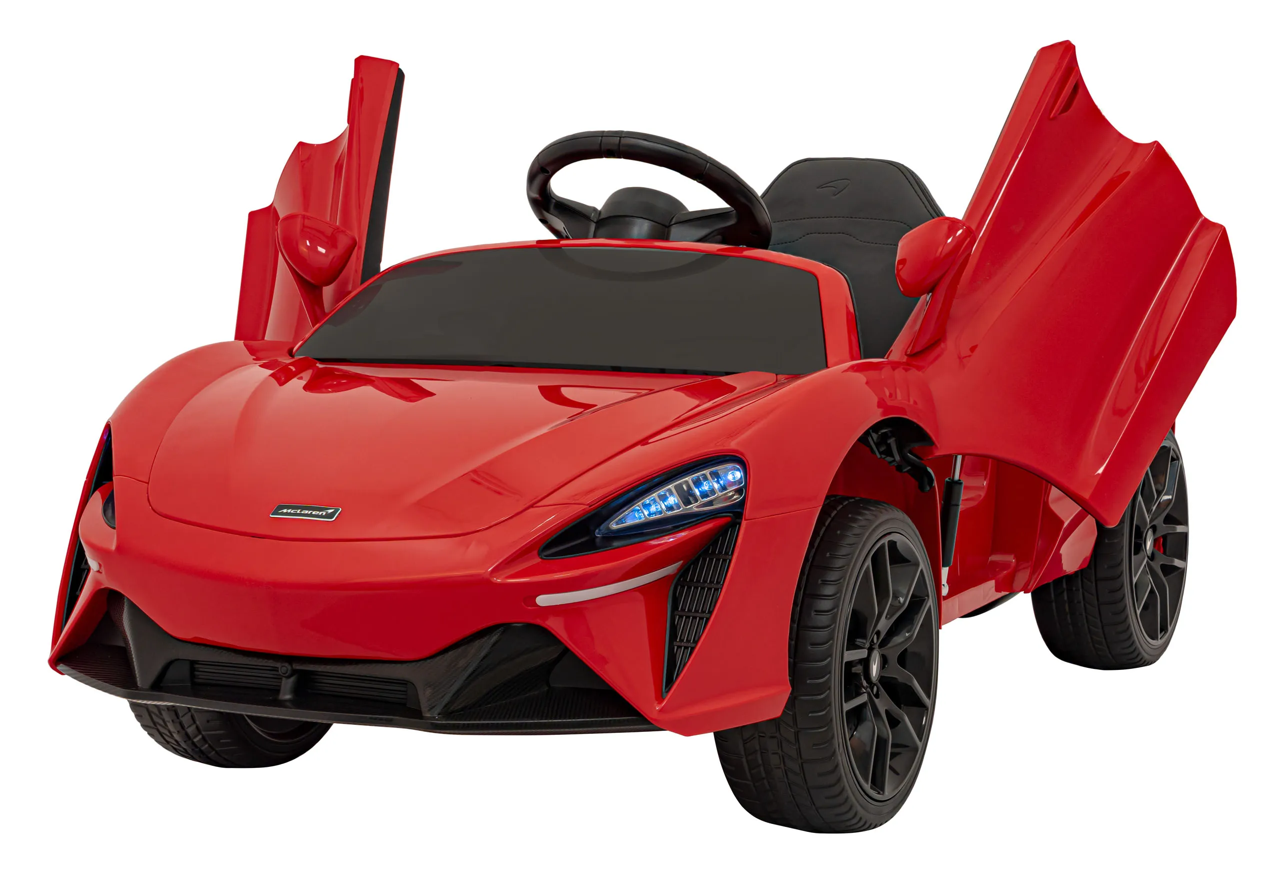 mclaren artura, auto na akumulator, crveni - slika 5