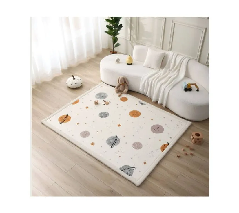 hakuna mekani tepih za djecu oblak 200 x 150 cm planeti - slika 3