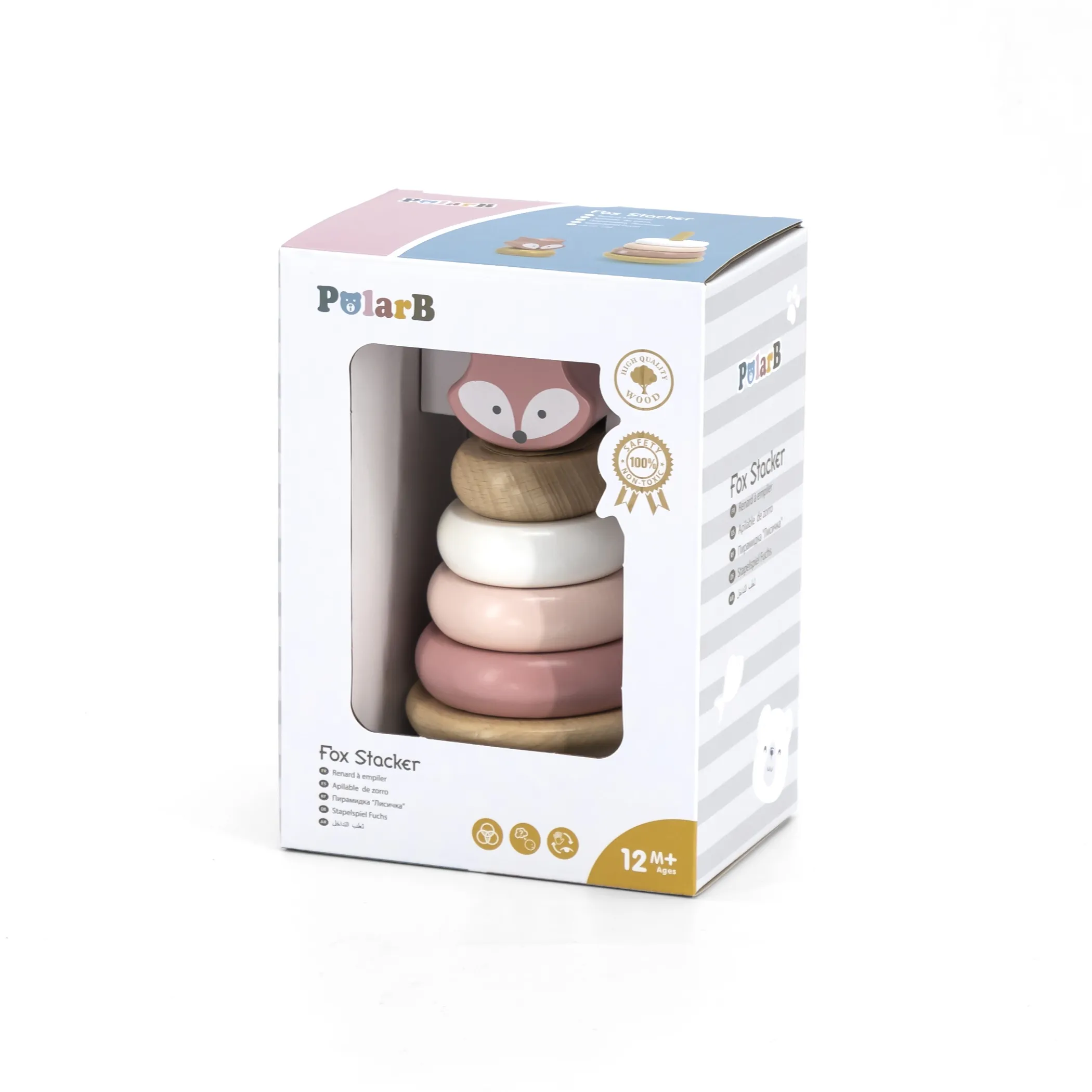 viga piramida kolutova lisica pastelna - slika 3