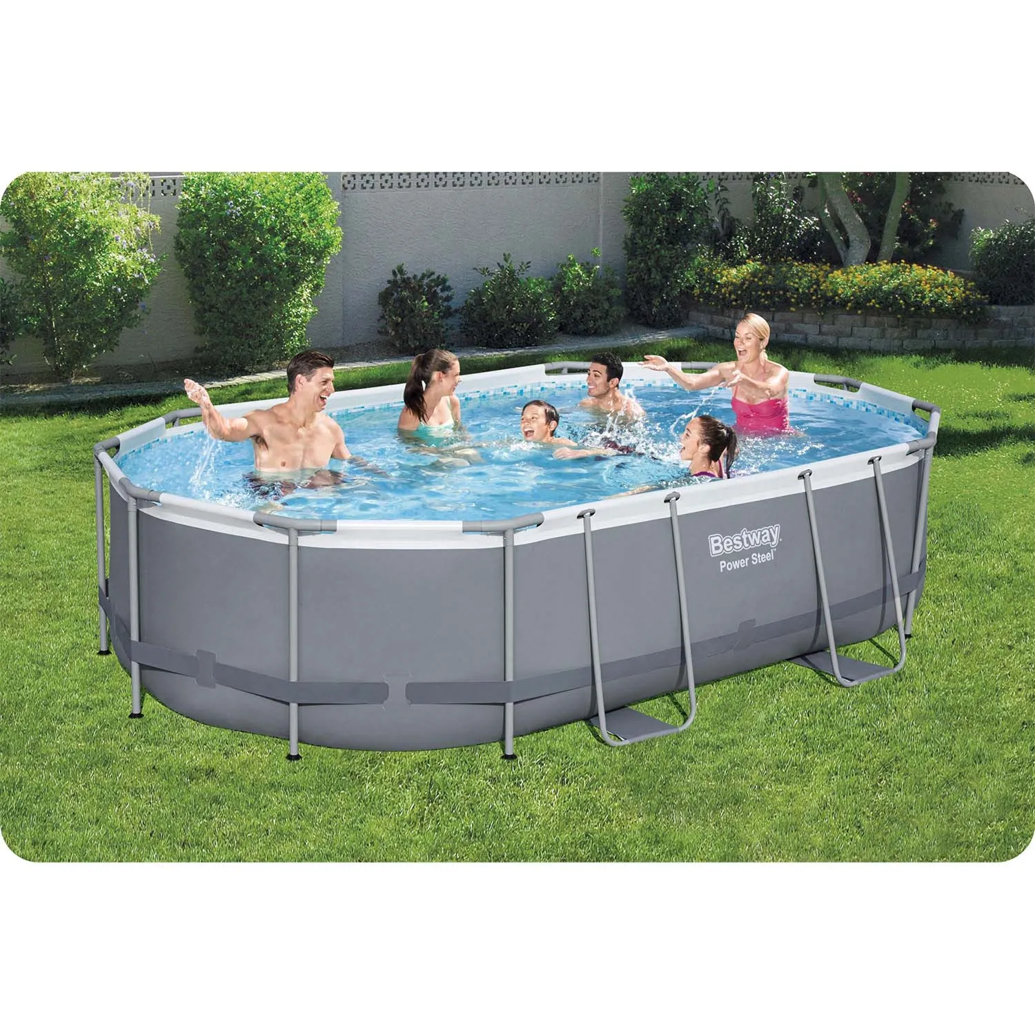 okvirni vrtni bazen 488 x 305 x 107 cm 18u1 bestway - slika 7