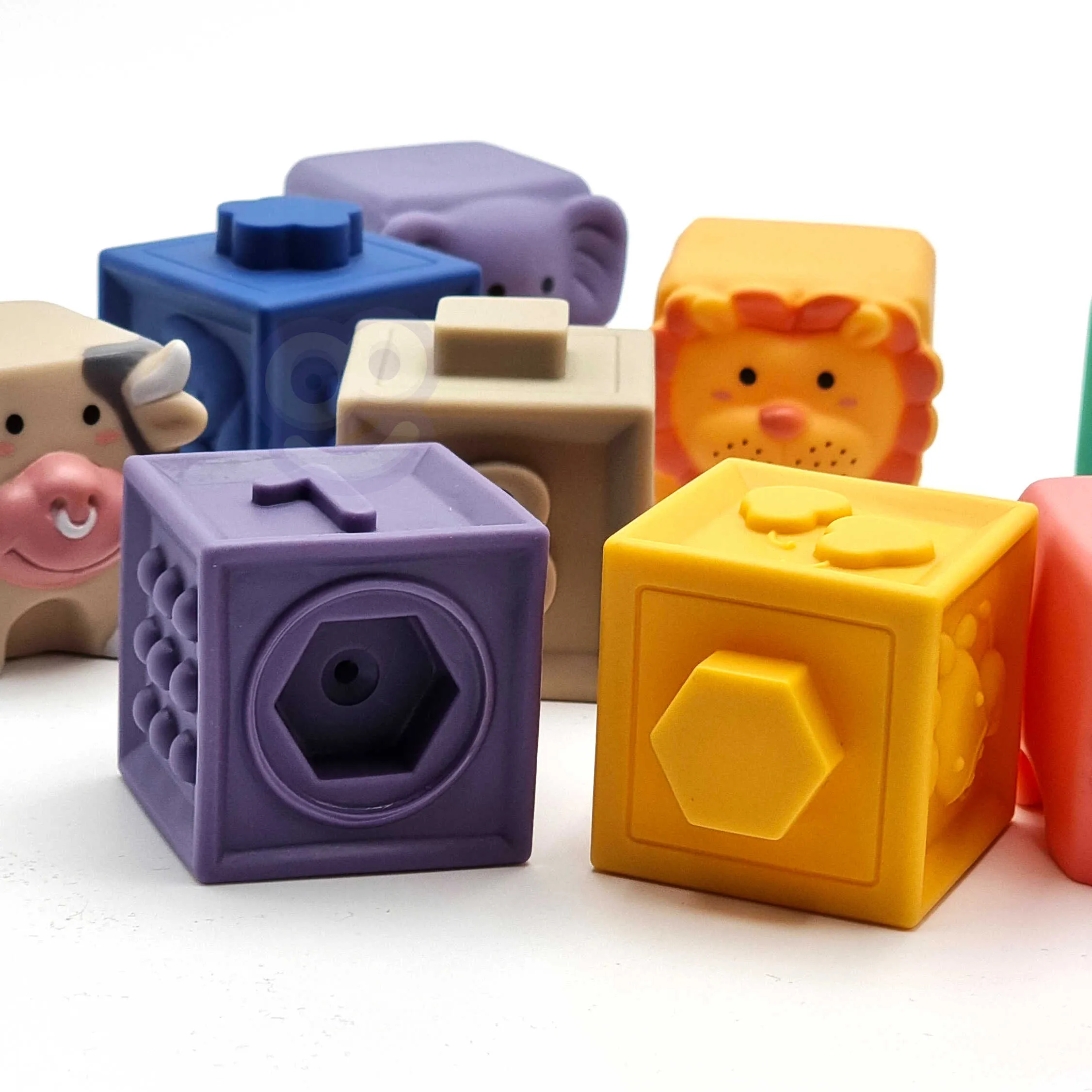 woopie senzoričke kocke 12 el. - slika 5
