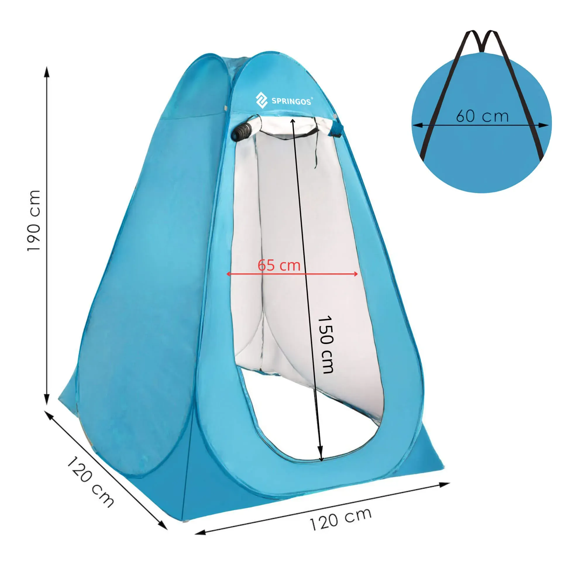 pop-up šator 120 × 120 × 190 cm - slika 2
