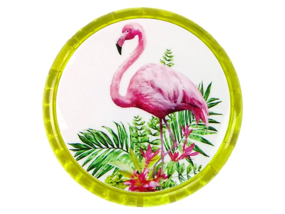 yoyo žuti s flamingom - slika 3
