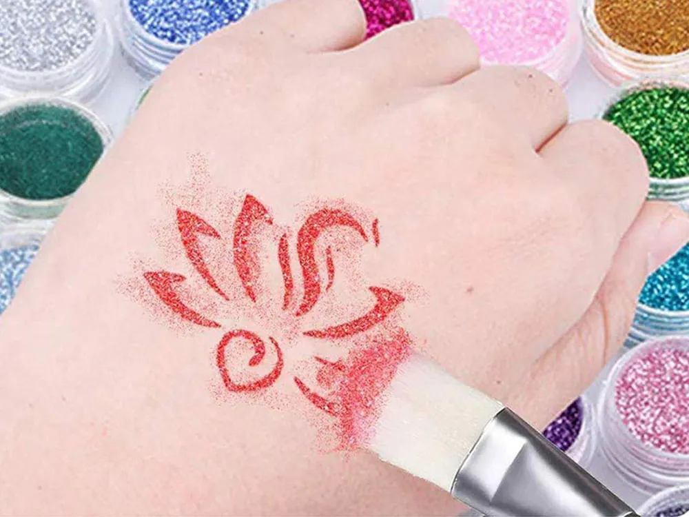 veliki set za izradu glitter tetovaža 120 šablona - slika 4