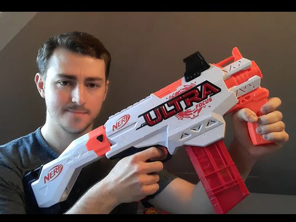 nerf ultra focus – veliki set bacača s pjenastim mecima - slika 3