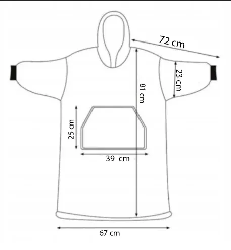 oversize trenirka s dekom - slika 2