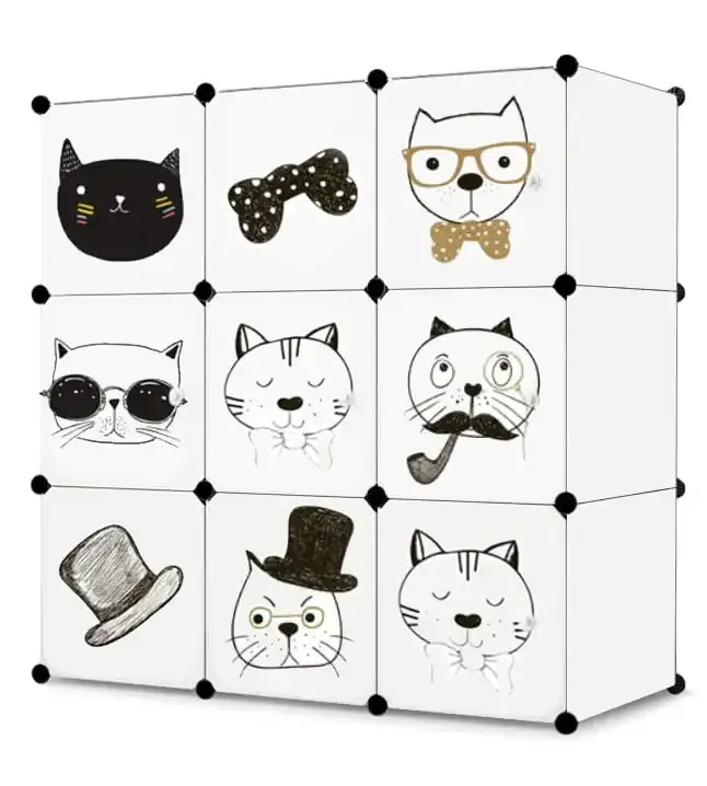 dječji modularni ormarić 9x - w02 - slika 2