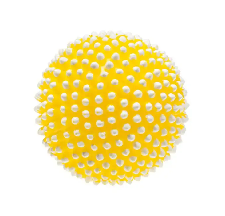 tullo loptica grickalica za pse 8,1cm žuta - slika 2