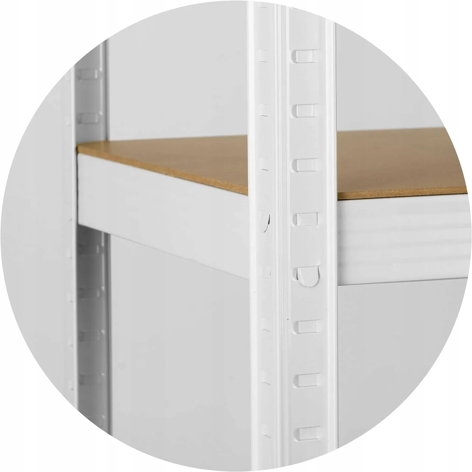 landgraf metalni stalak za odlaganje 875 kg 150x75x30 cm bijeli - slika 6