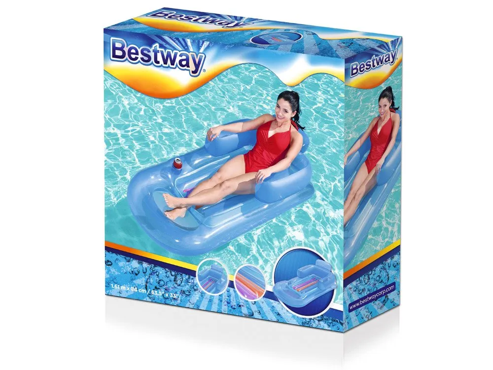 bestway 43028 madrac na napuhavanje s naslonom 161x84cm - slika 8