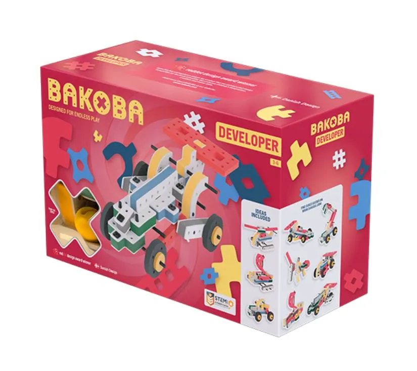 bakoba developer – kreativni set kockica za djecu 3+ - slika 2