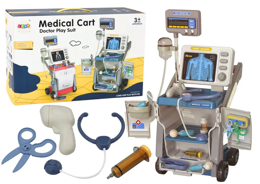 set stetoskopa mali doktor svijetloplavi - slika 2