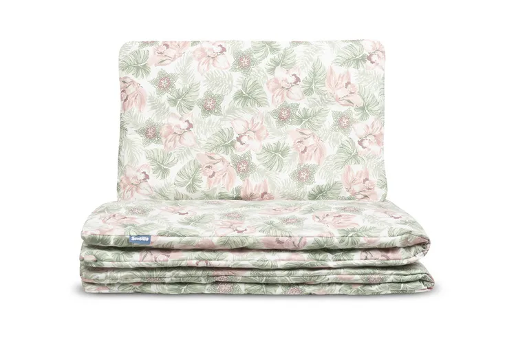 posteljina cjelogodišnja dvodelementna 100x135 60x40 clematis - slika 4