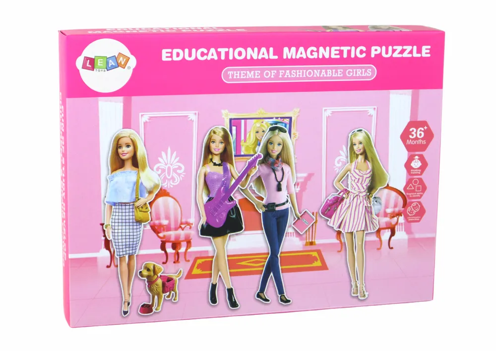 set magnetnih slagalica modna revija - slika 6