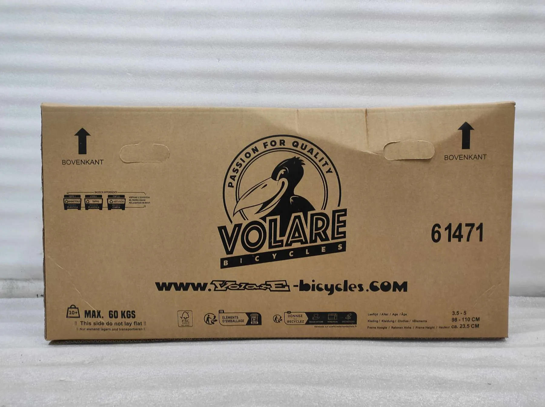 volare dječji bicikl unicorn 14″ ružičaste boje, s dvije ručne kočnice - slika 12