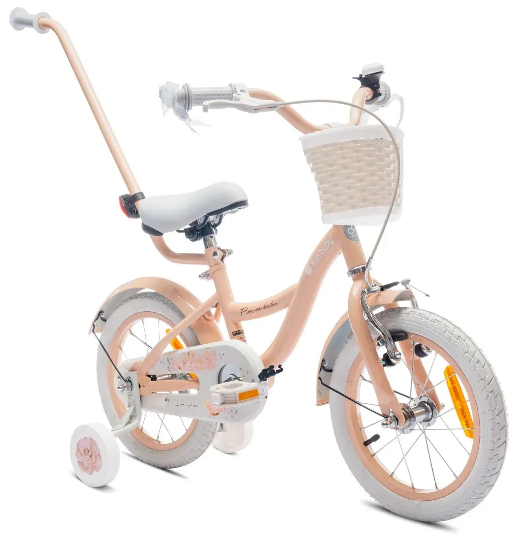 flower bike 14'' boja breskve - slika 2