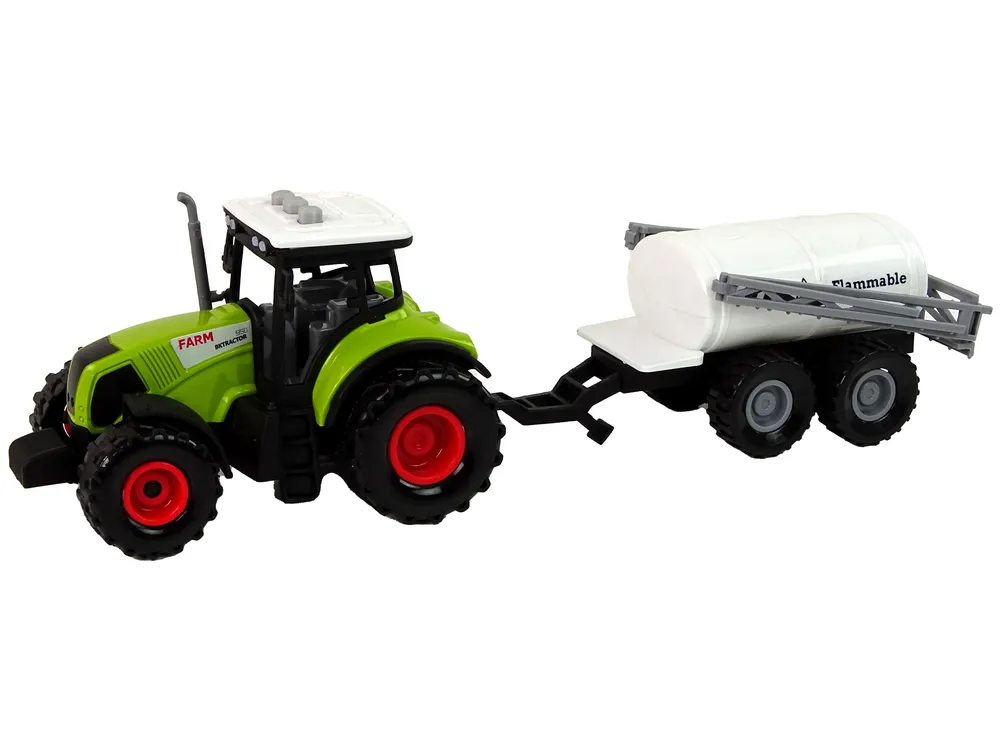 traktor s bijelom cisternom - slika 3