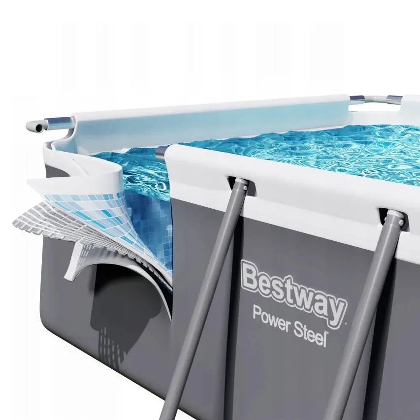 vrtni bazen s okvirom 404 x 201 x 100 cm 11 u 1 bestway 56441 - slika 4
