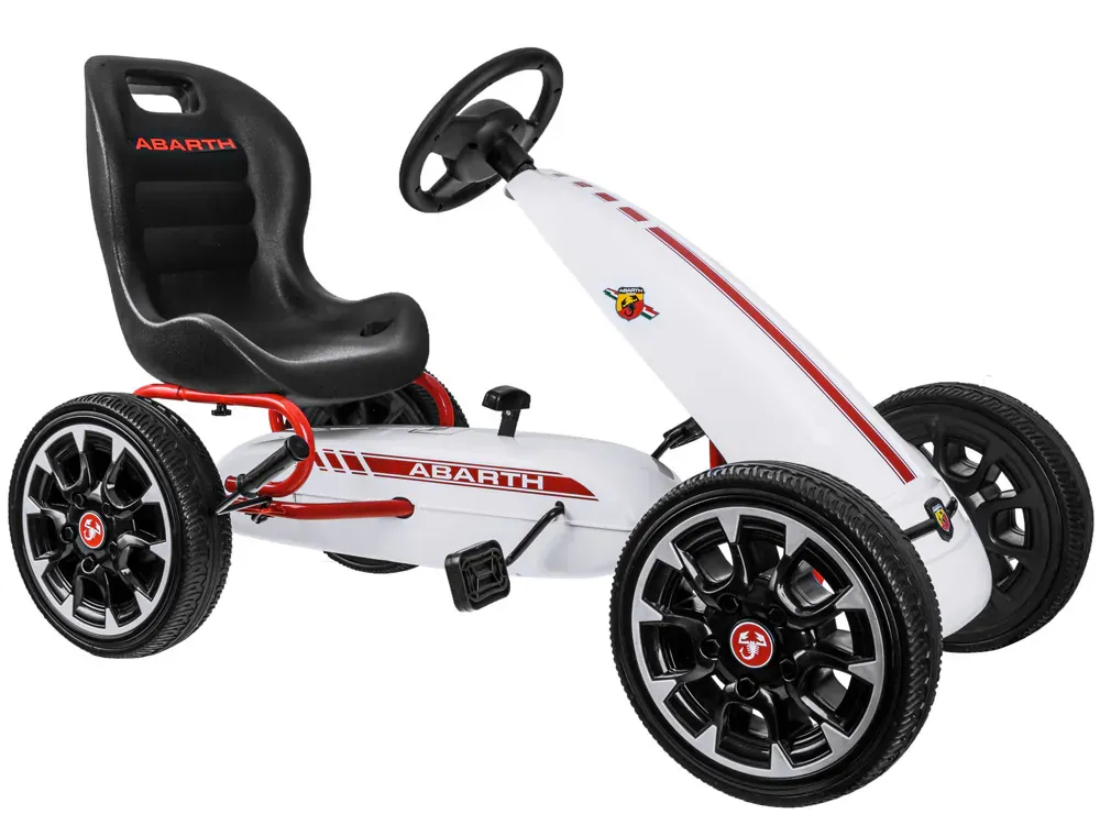 Gokart abarth za pedale veliki mekani kotači pa0167 - Pribislavec