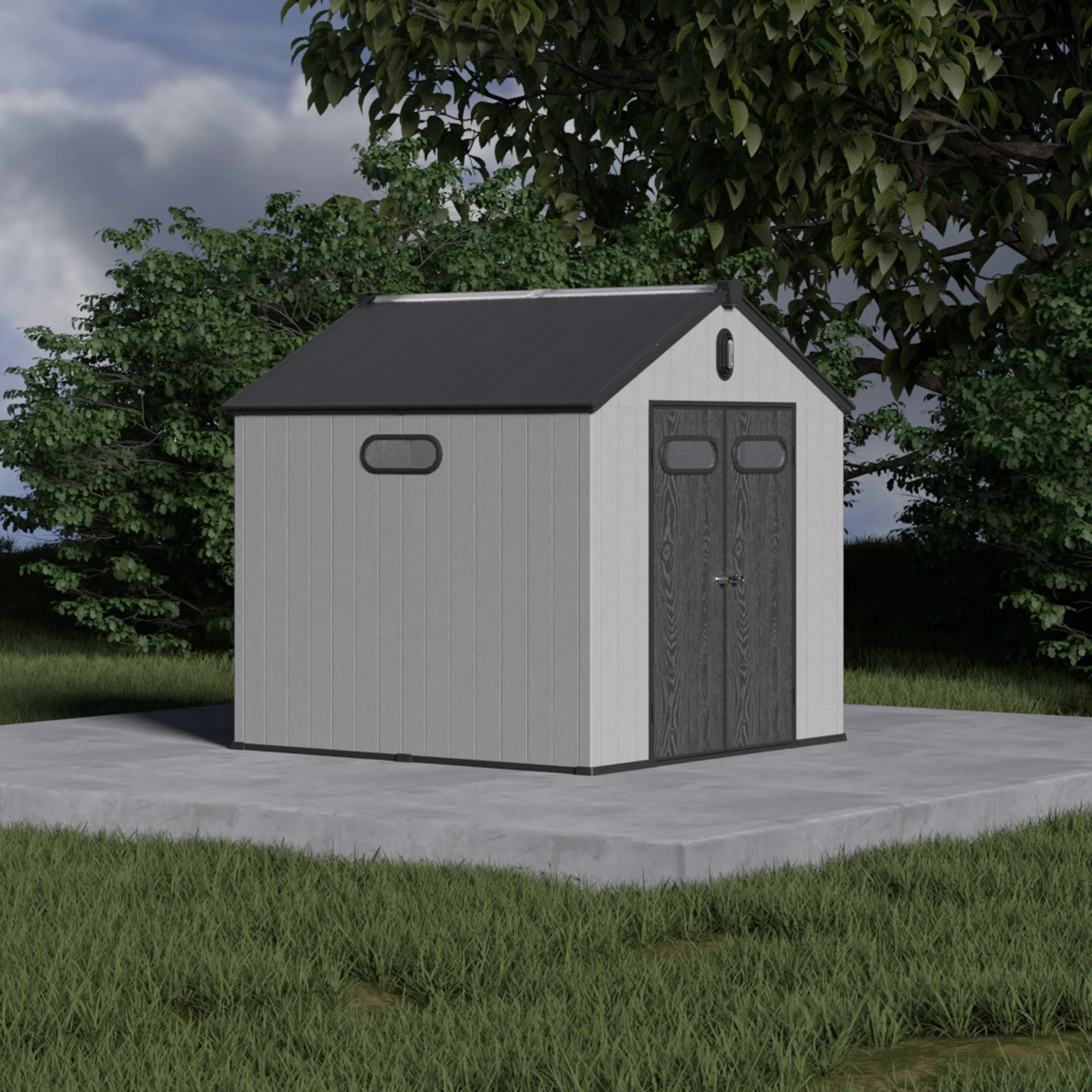 alatnica halmstad 239 x 239 cm svijetlosiva - slika 4