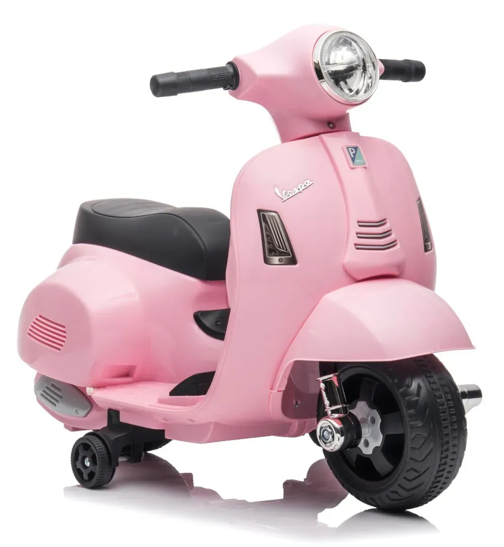skuter vespa na akumulator - puder rozi - slika 7
