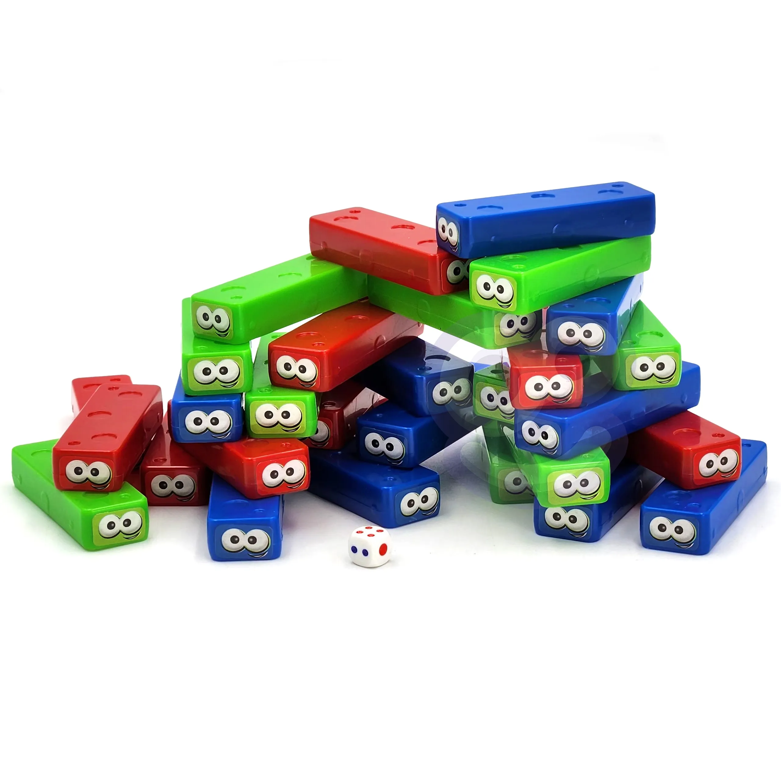 woopie društvena igra " kula ljuljačka s jenga blokovima " 4+ - slika 5