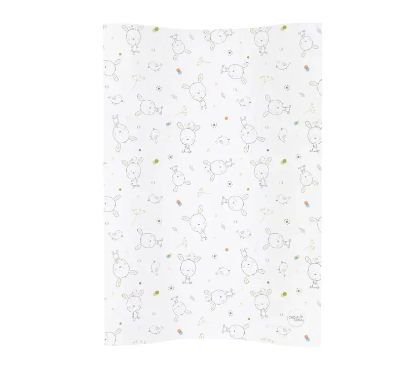 ceba baby mekana profilirana podloga za prematanje cosy (48x70) dream bijelo - slika 3