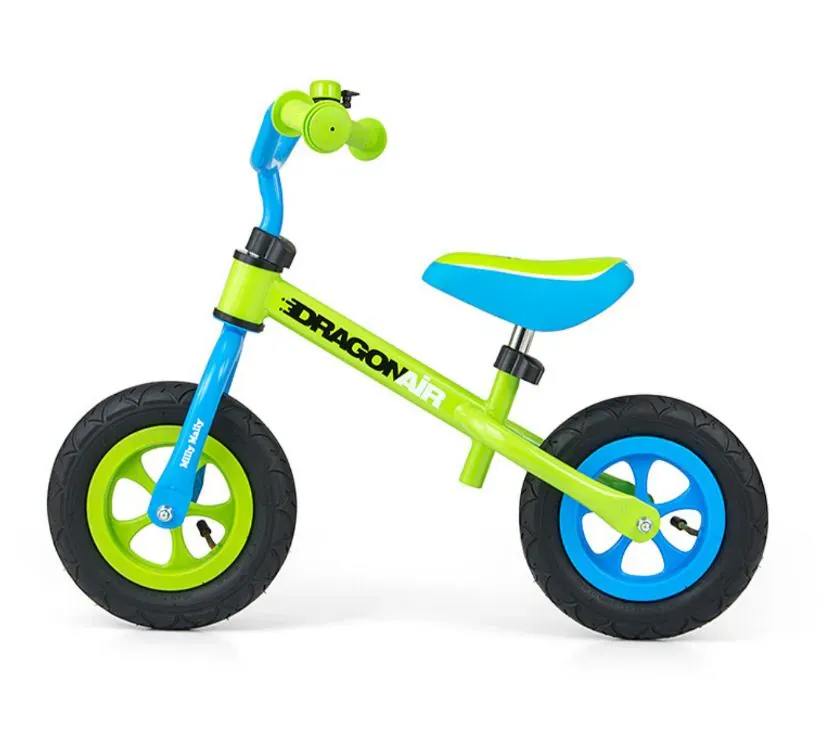 milly mally bicikl guralica dragon air zeleni - slika 2