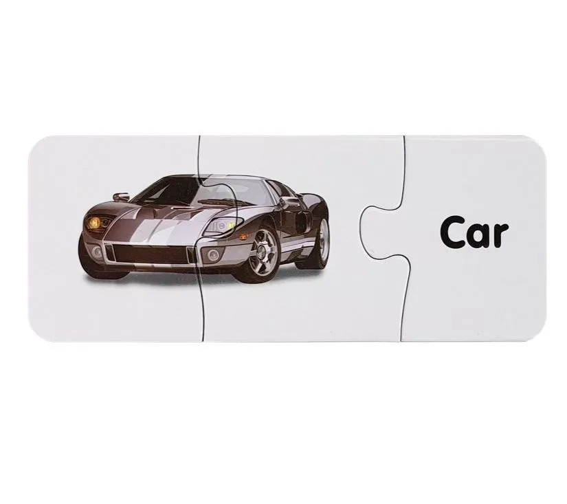 edukativne puzzle - transportna vozila na engleskom - slika 8