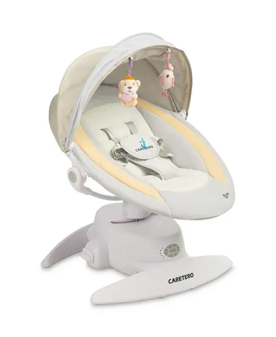 opti ljuljačka za bebe, bež - slika 2