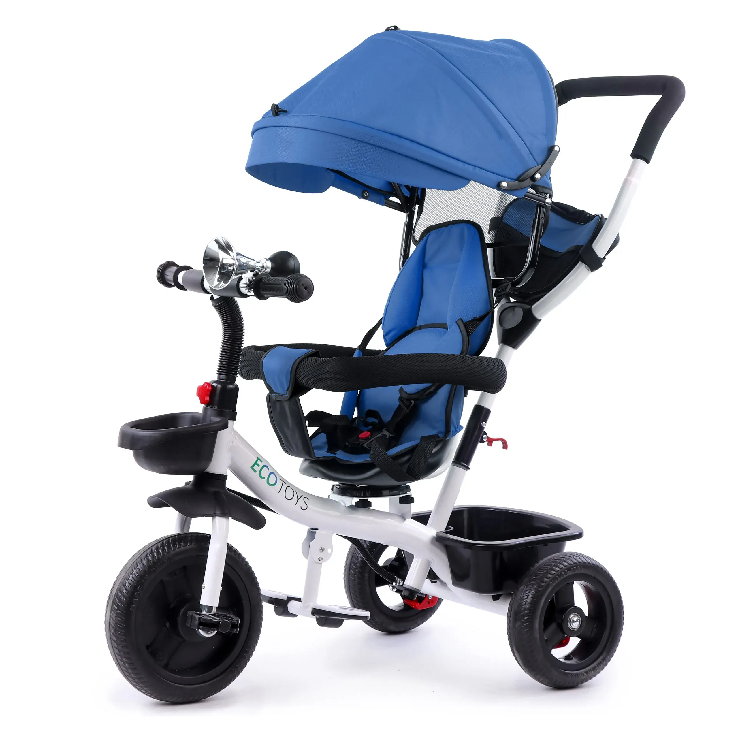 ecotoys dječji tricikl plavi - slika 2