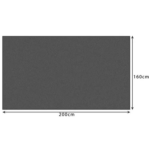 ruhhy mekana deka 1.6x2m - siva - slika 5