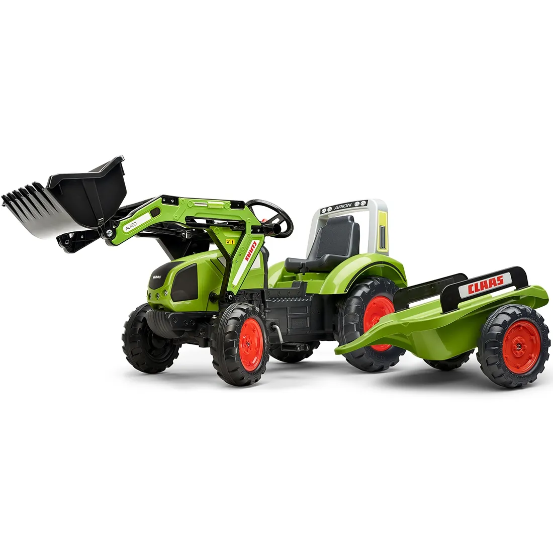 falk traktor na pedale claas - zeleni 3+ - slika 3