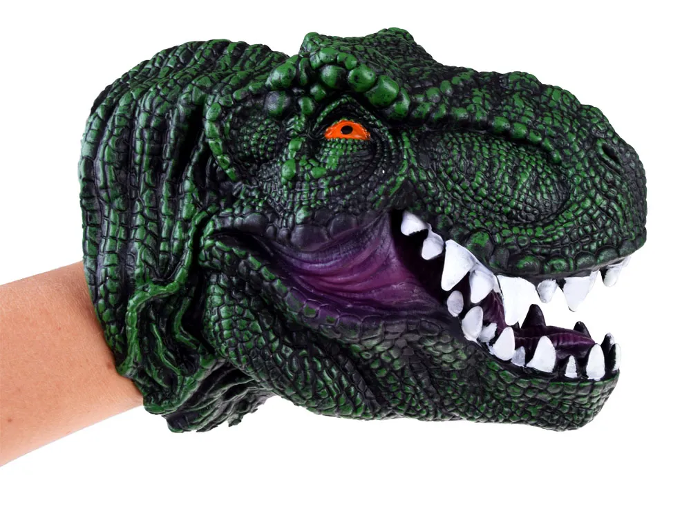 dinosaur t-rex lutka za ruku - slika 3