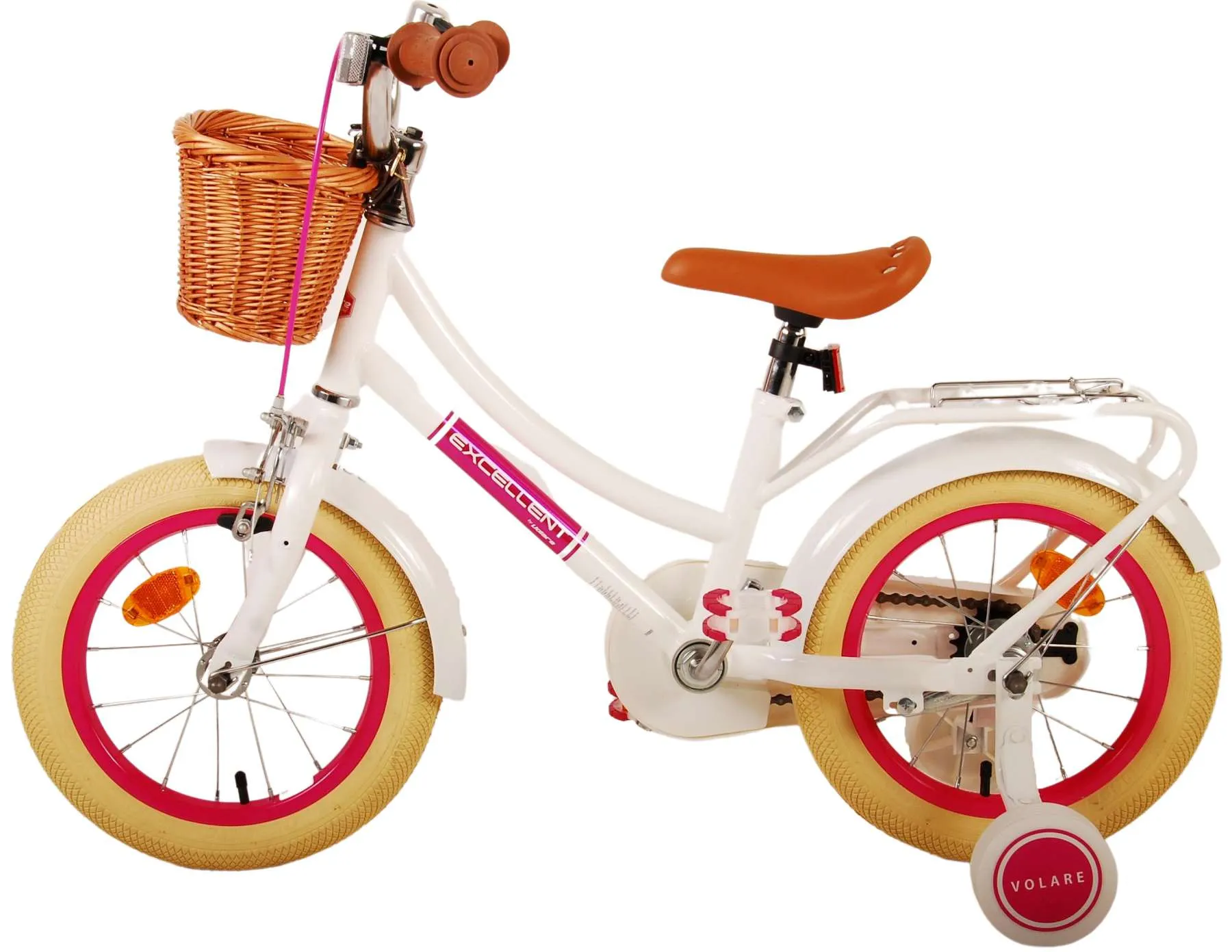 dječji bicikl volare excellent 14" bijeli - slika 14