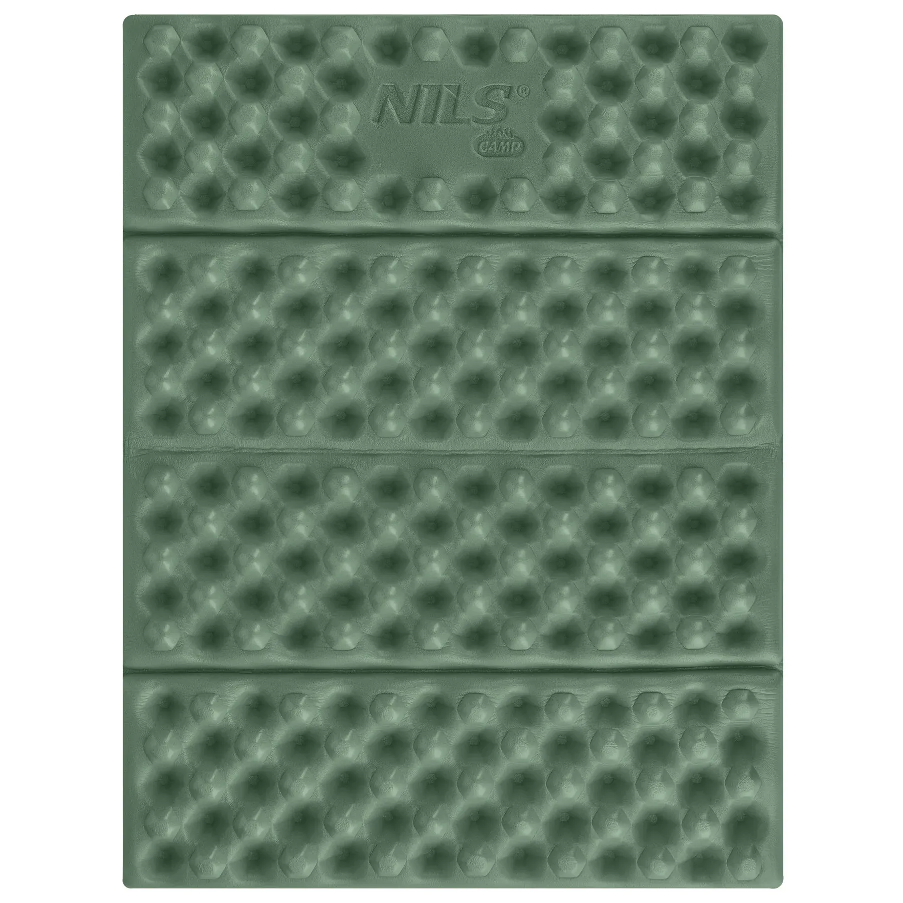 Prostirka za kampiranje s aluminijskim rubom + ixpe 40 cm zelena Nils Camp - Pribislavec