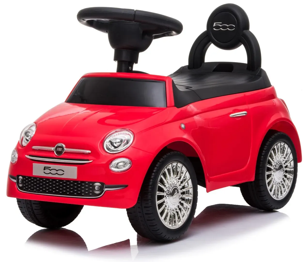 Dječja guralica Fiat 500 - koraljno crvena - Pribislavec