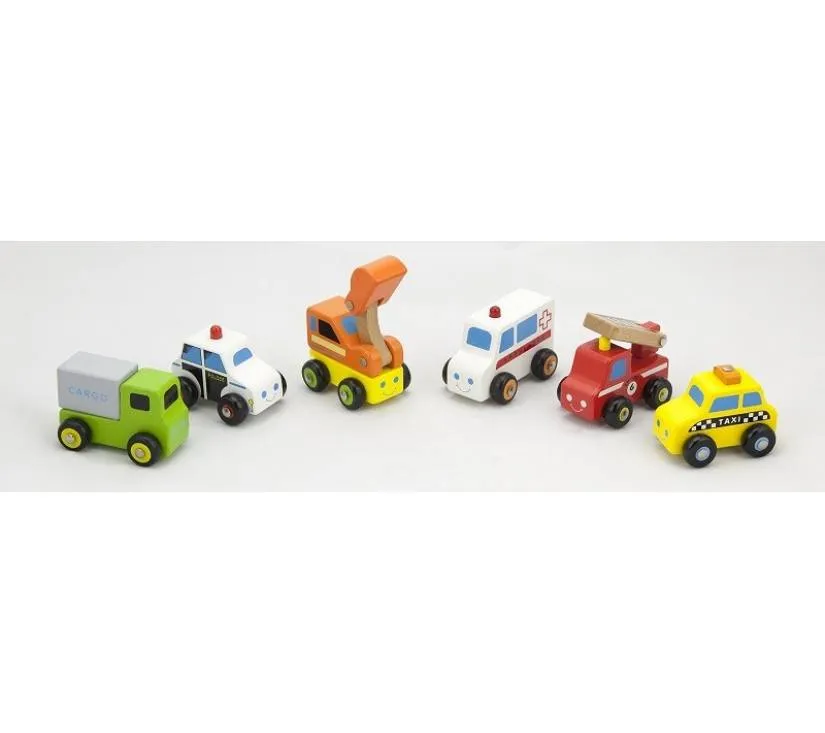 viga set mini vozila od 6 dijelova - slika 2