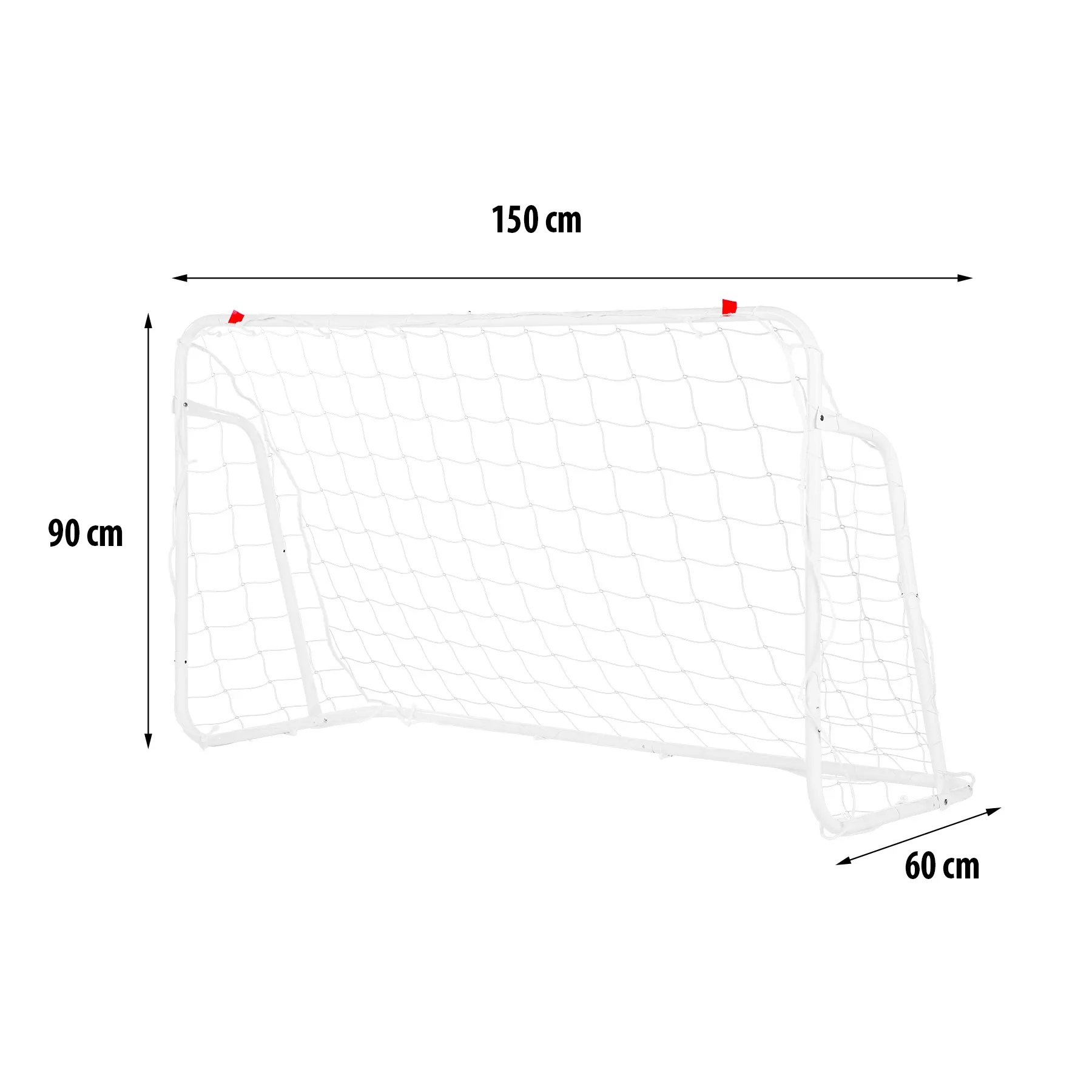 nils nogometni gol 150 × 90 × 60 cm - slika 6