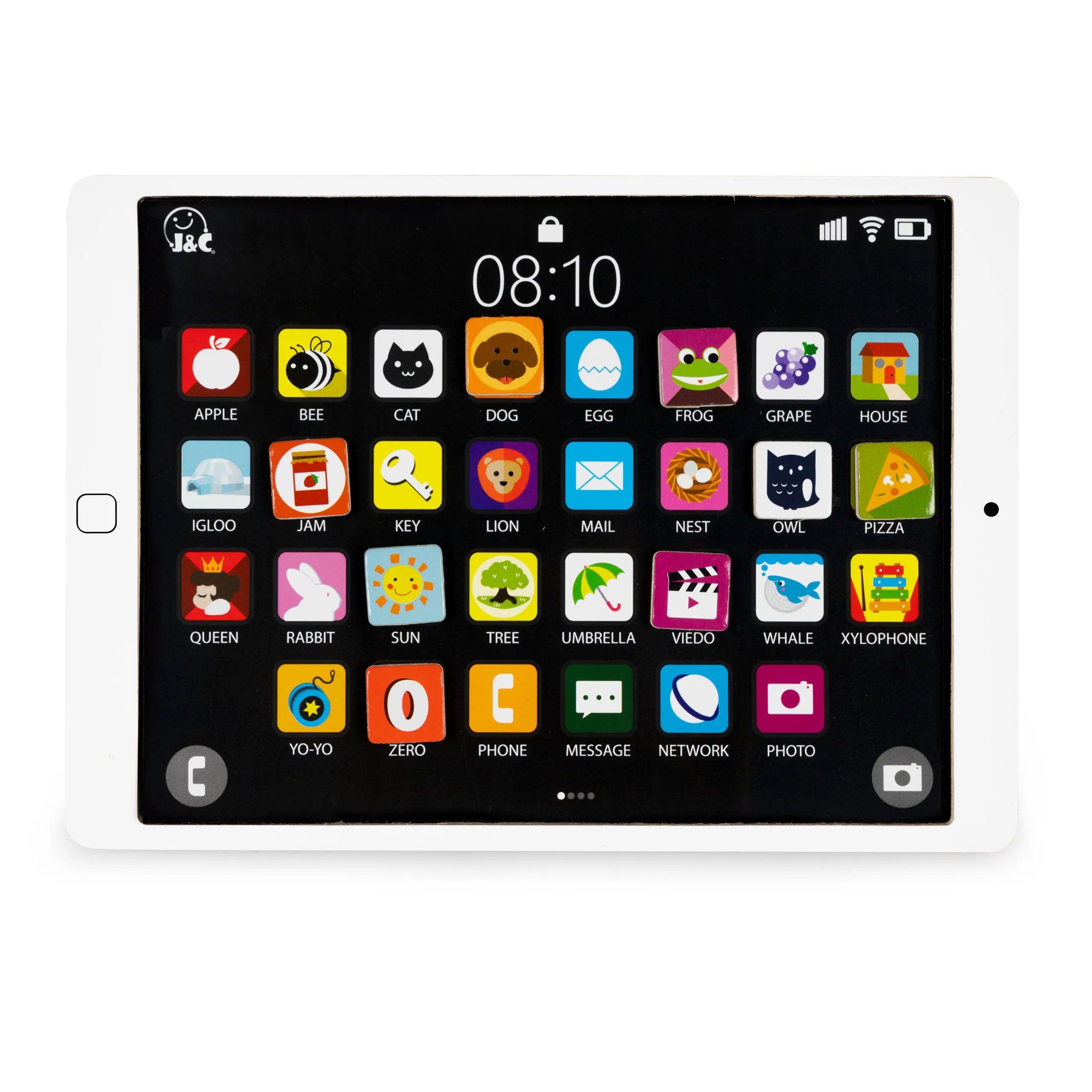 drveni edukativni tablet - slika 6