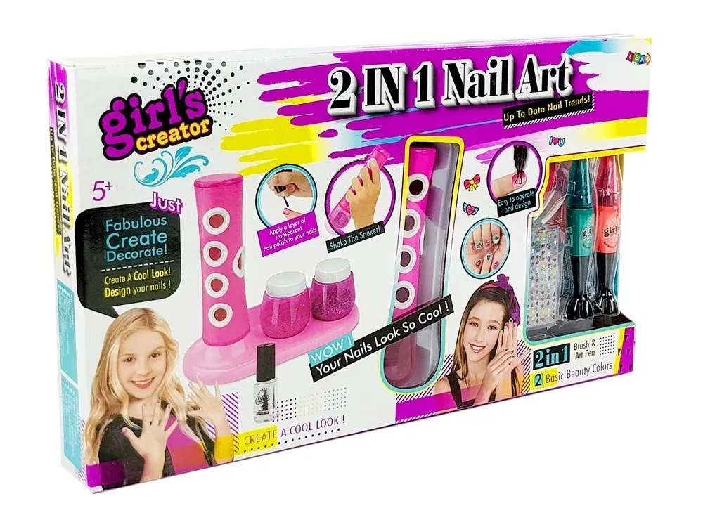 dječji set kozmetike s dozatorom šljokica - slika 6