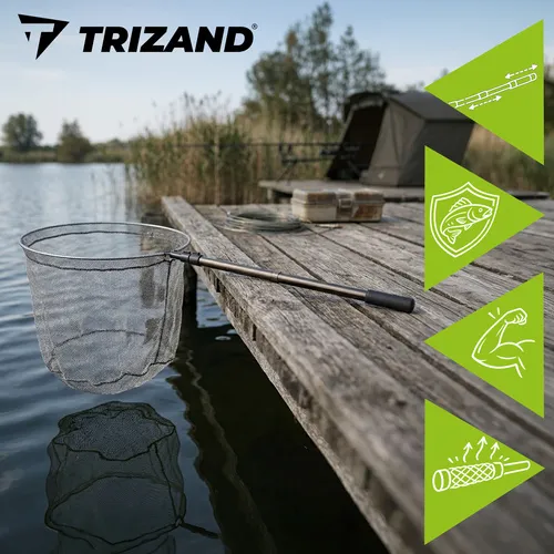 trizand teleskopska ribarska mreža za podmetanje 335 cm - slika 4