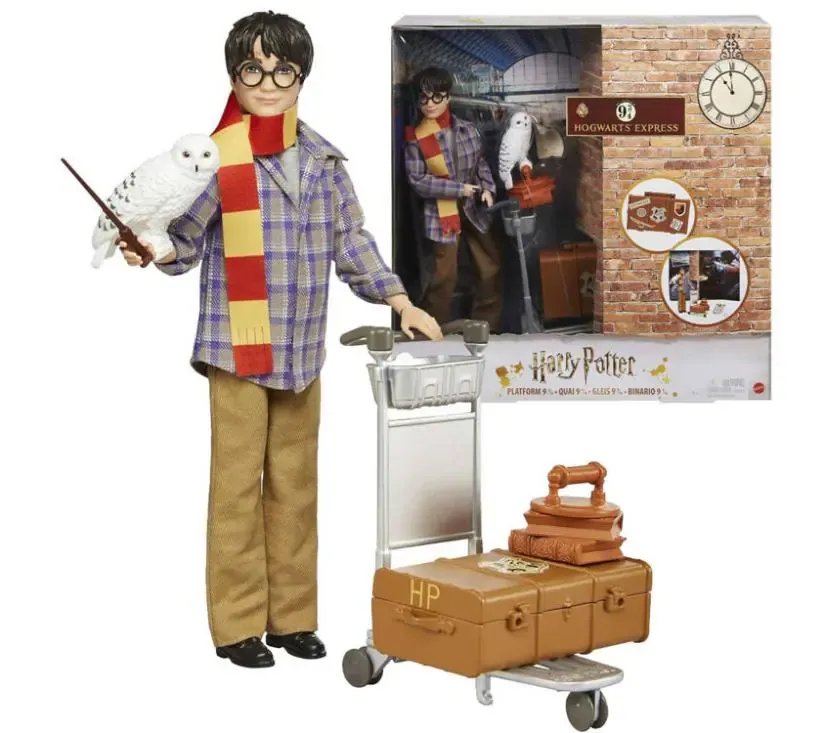 kolekcionarska lutka harry potter sa sovom hedwigom - slika 2