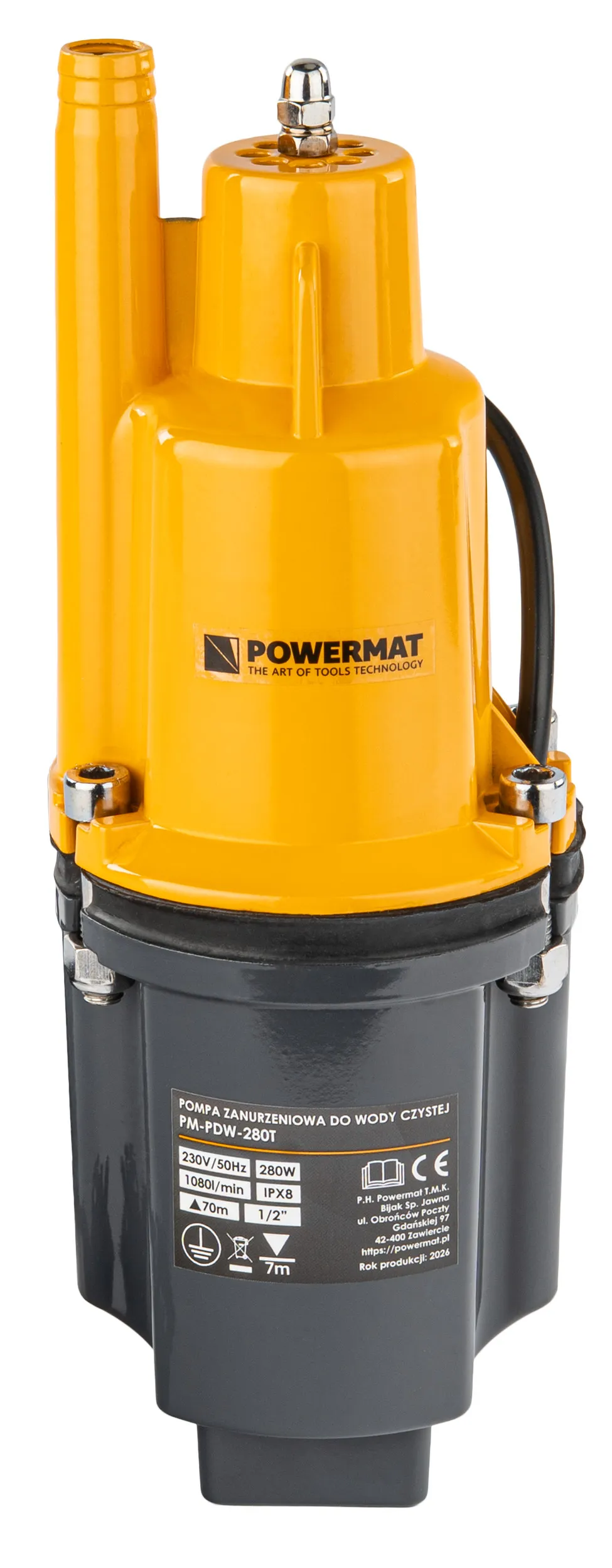 powermat membranska pumpa za vodu pm-pdw-280t - slika 4