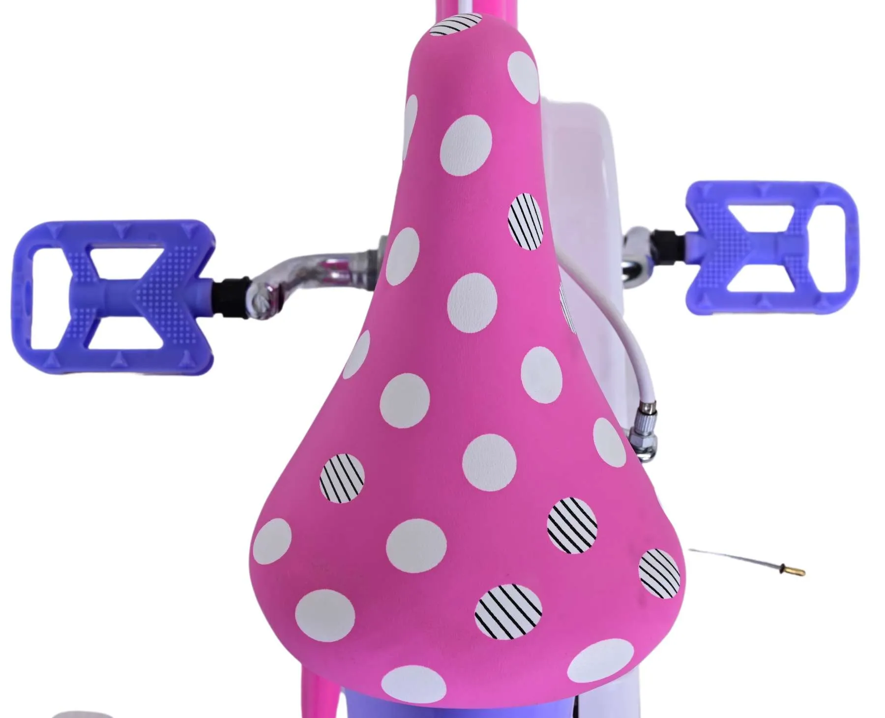 volare dječji bicikl minnie kids 14" s dvije ručne kočnice - slika 6