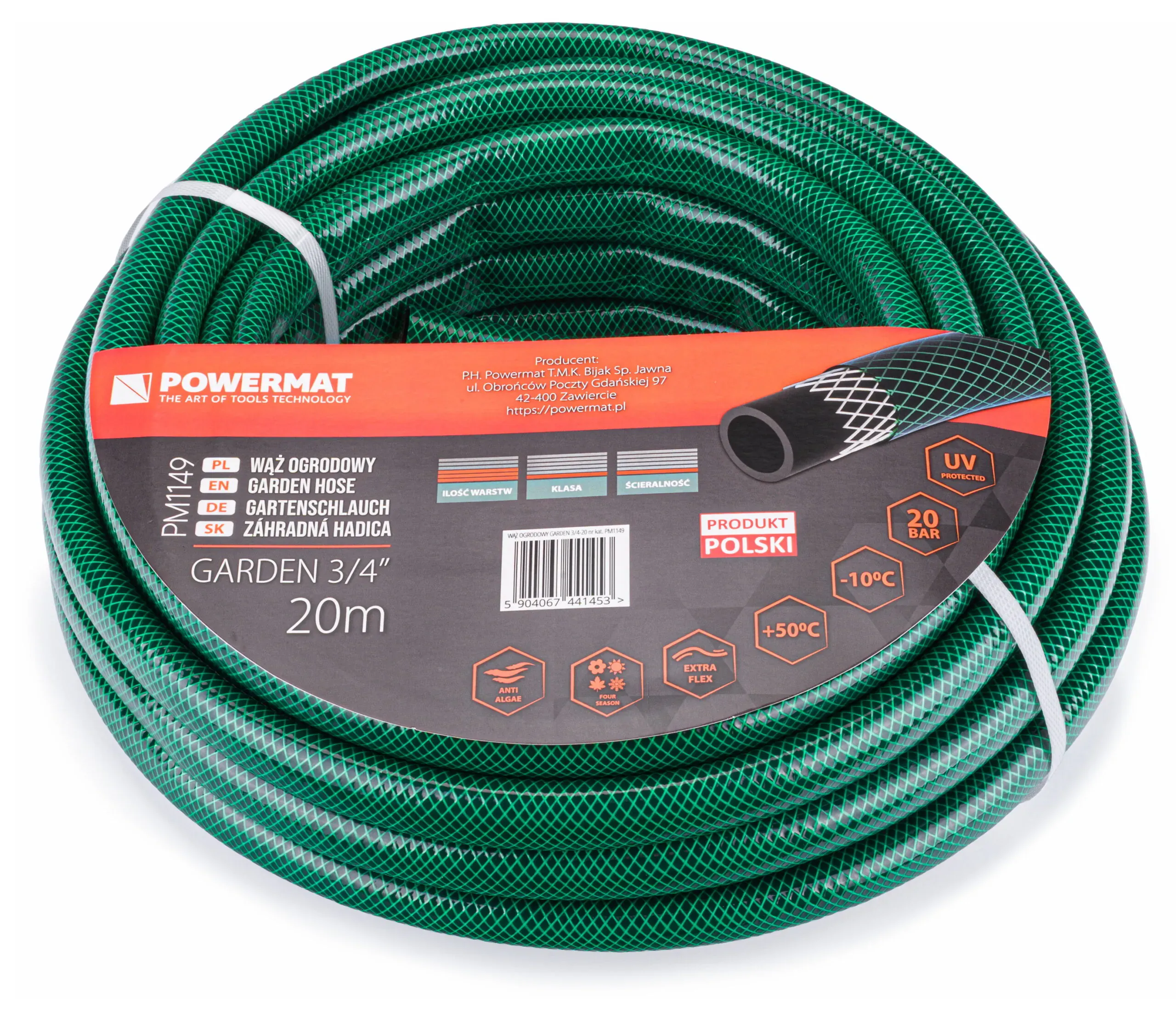 garden vrtno crijevo 3/4" 20 m - slika 2