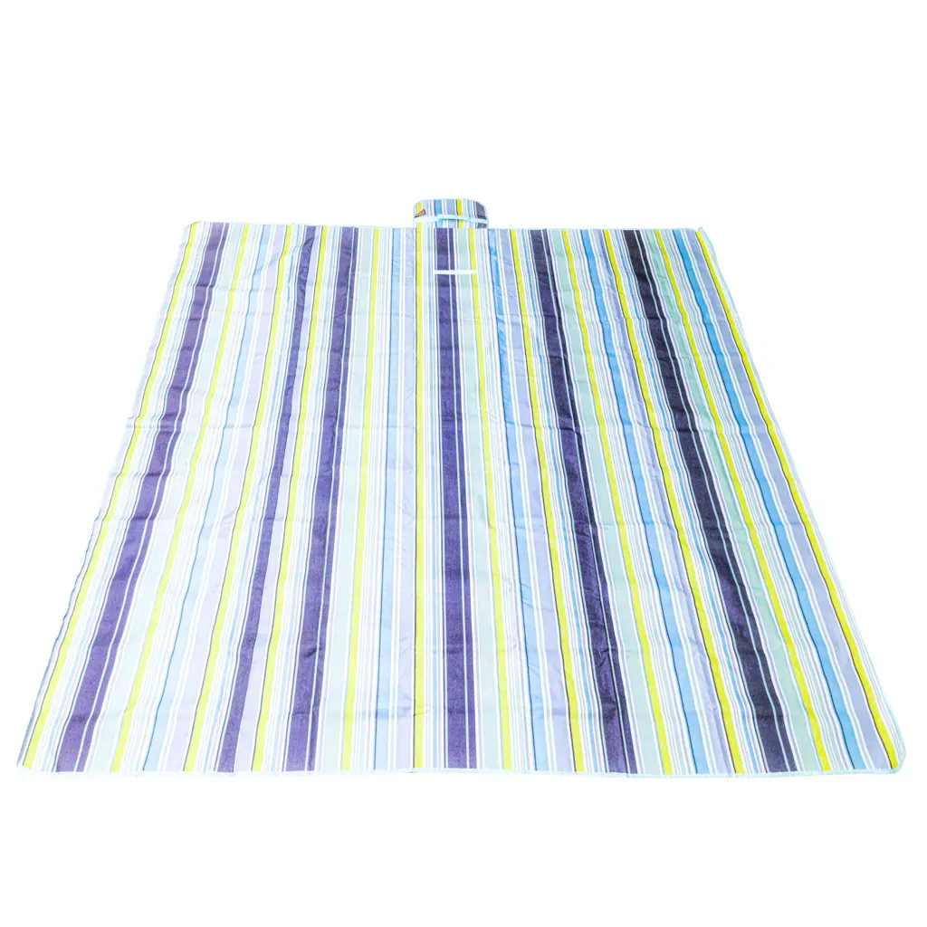 xxl prostirka za plažu 200x200cm zelena - slika 4