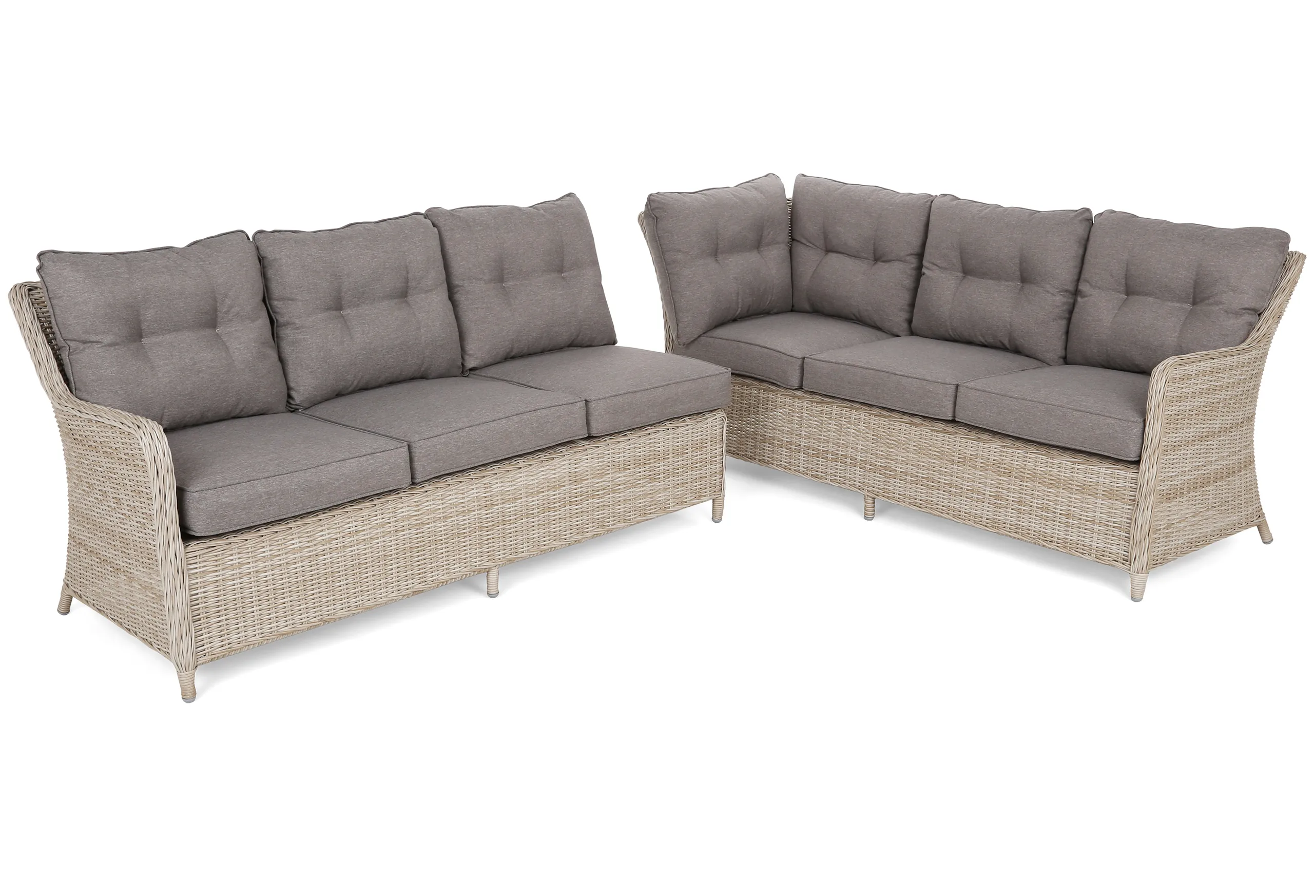 desni kutni set california beige / beige melange - slika 5